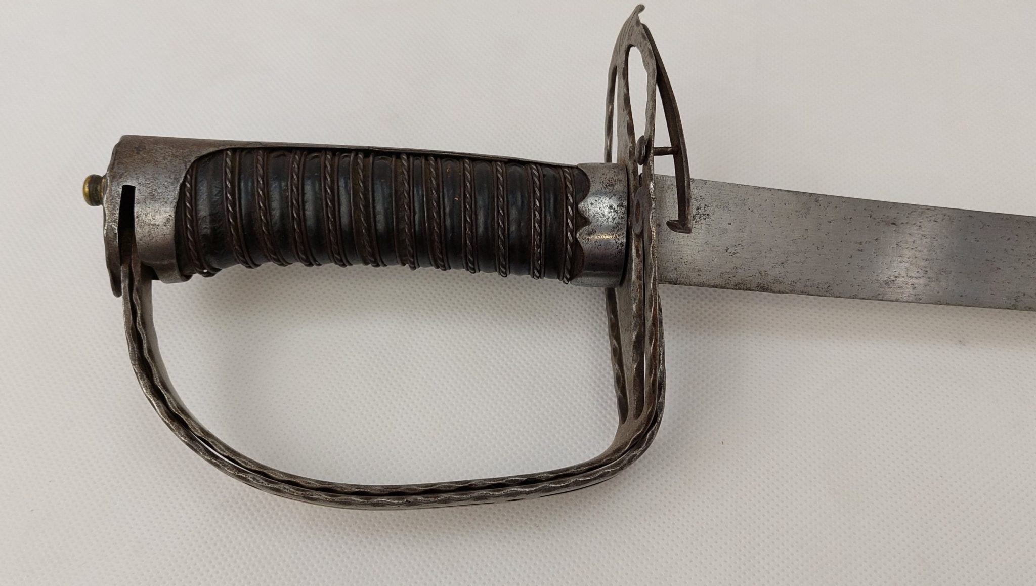 Mid 18th Century French Cavalry Sabre With Unusual Swivel Guard - Sally ...