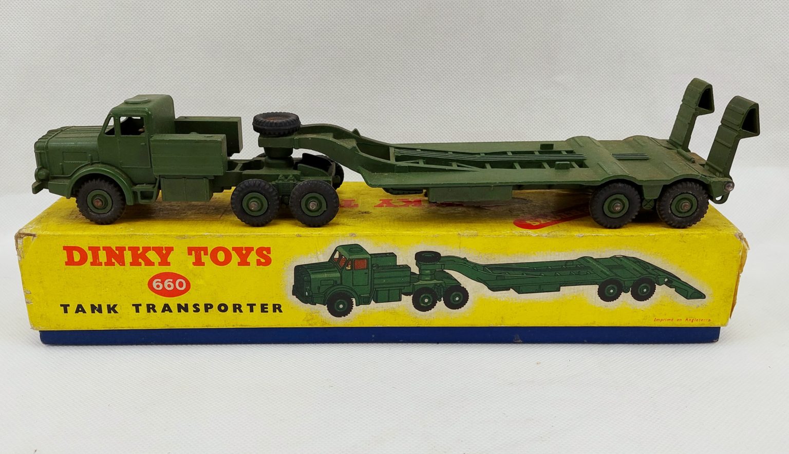 Boxed Dinky Toys #660 Tank Transporter* - Sally Antiques