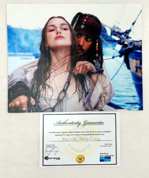  Autographed Photograph of Kiera Knightley, Pirates of the Caribbean* - image JA_411585979-Autographed-Photograph-of-Kiera-Knightley-Pirates-of-the-Caribbean-1-300x358 on https://sallyantiques.co.uk