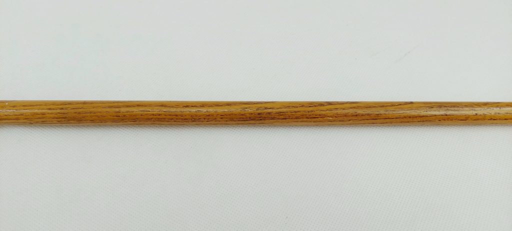 WW1 Officers Hardwood Swagger Stick With Bullet Tip - Sally Antiques