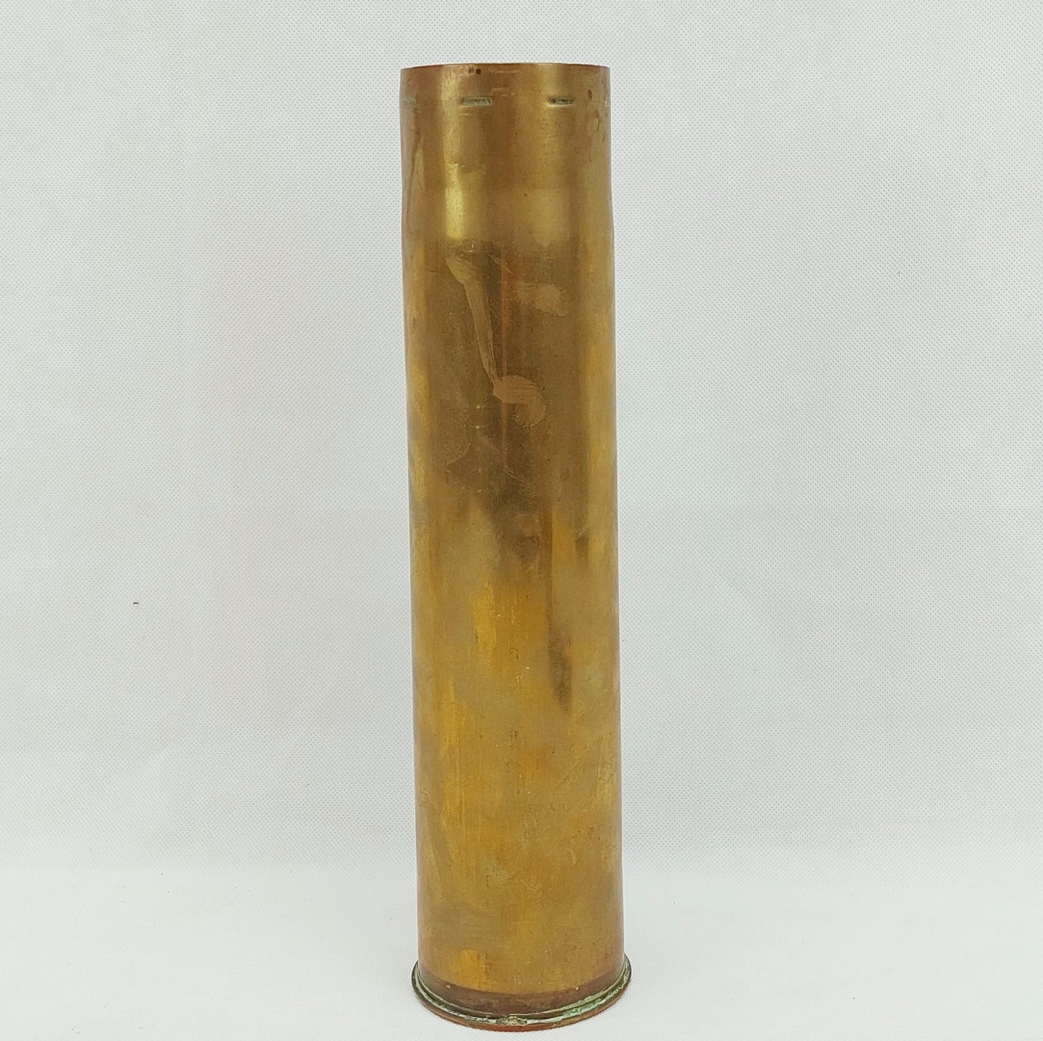 Ww2 1943 Dated 75mm M18 Artillery Shell Case Sally Antiques