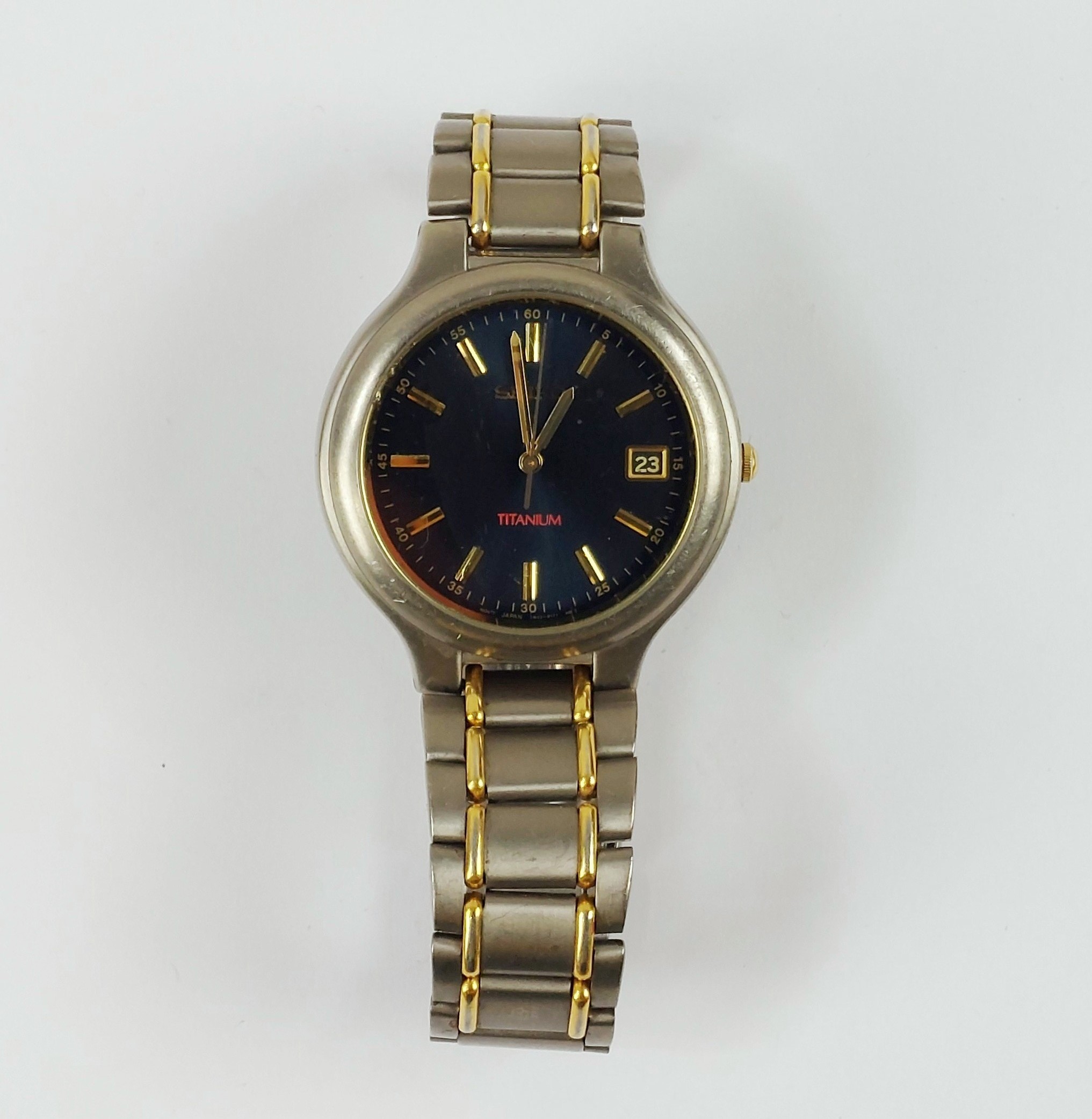 Gents Seiko 'Titanium' Quartz Wristwatch - Sally Antiques