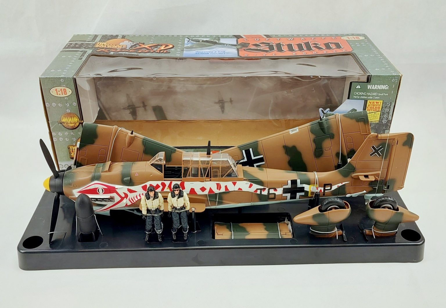 21st Century Toys Ultimate Soldier WW2 German JU 87 Stuka Dive Bomber ...