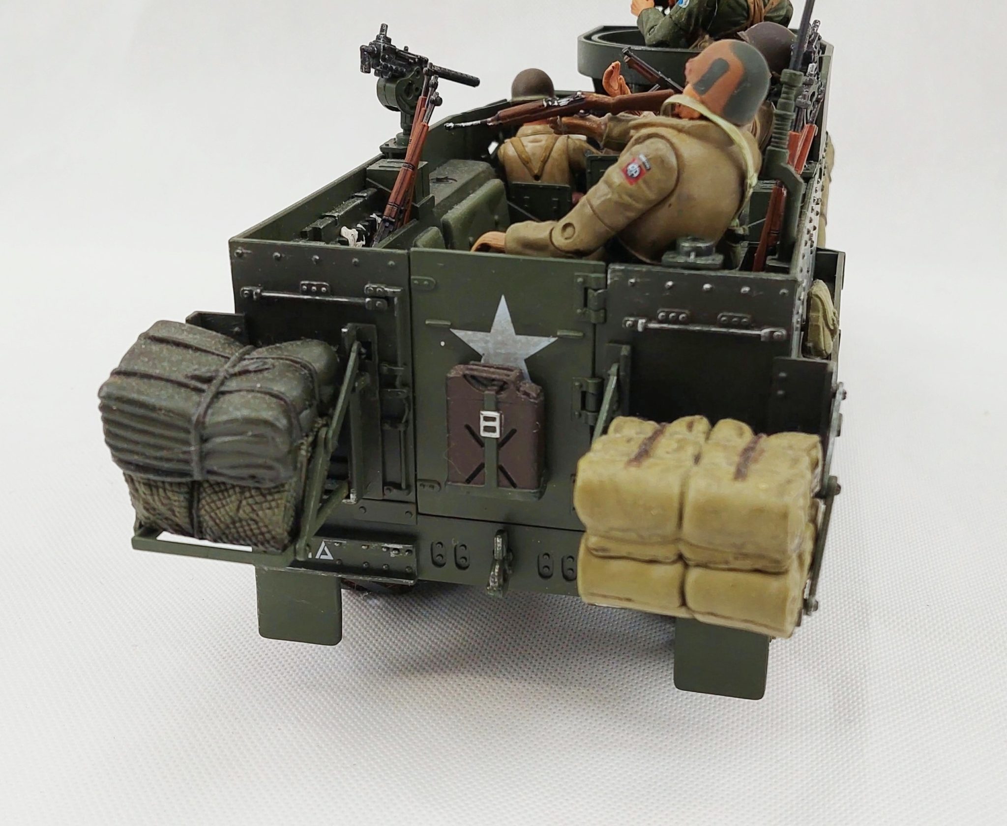 21st Century Toys Ultimate Soldier WW2 USA M3A1 Half Track 1 18th Scale ...