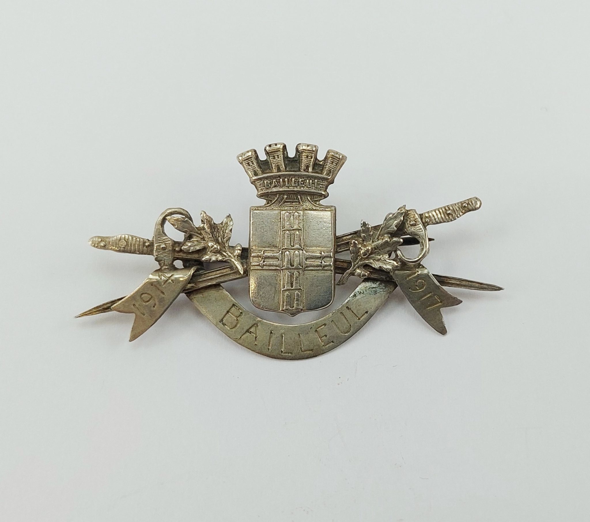 Ww1 Battle Of Bailleul Badge - Sally Antiques