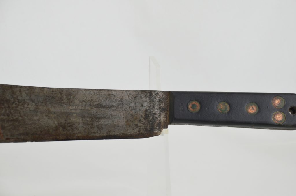 1964 Dated Army Issue Martindale Crocodile Machete and Leather Sheath ...