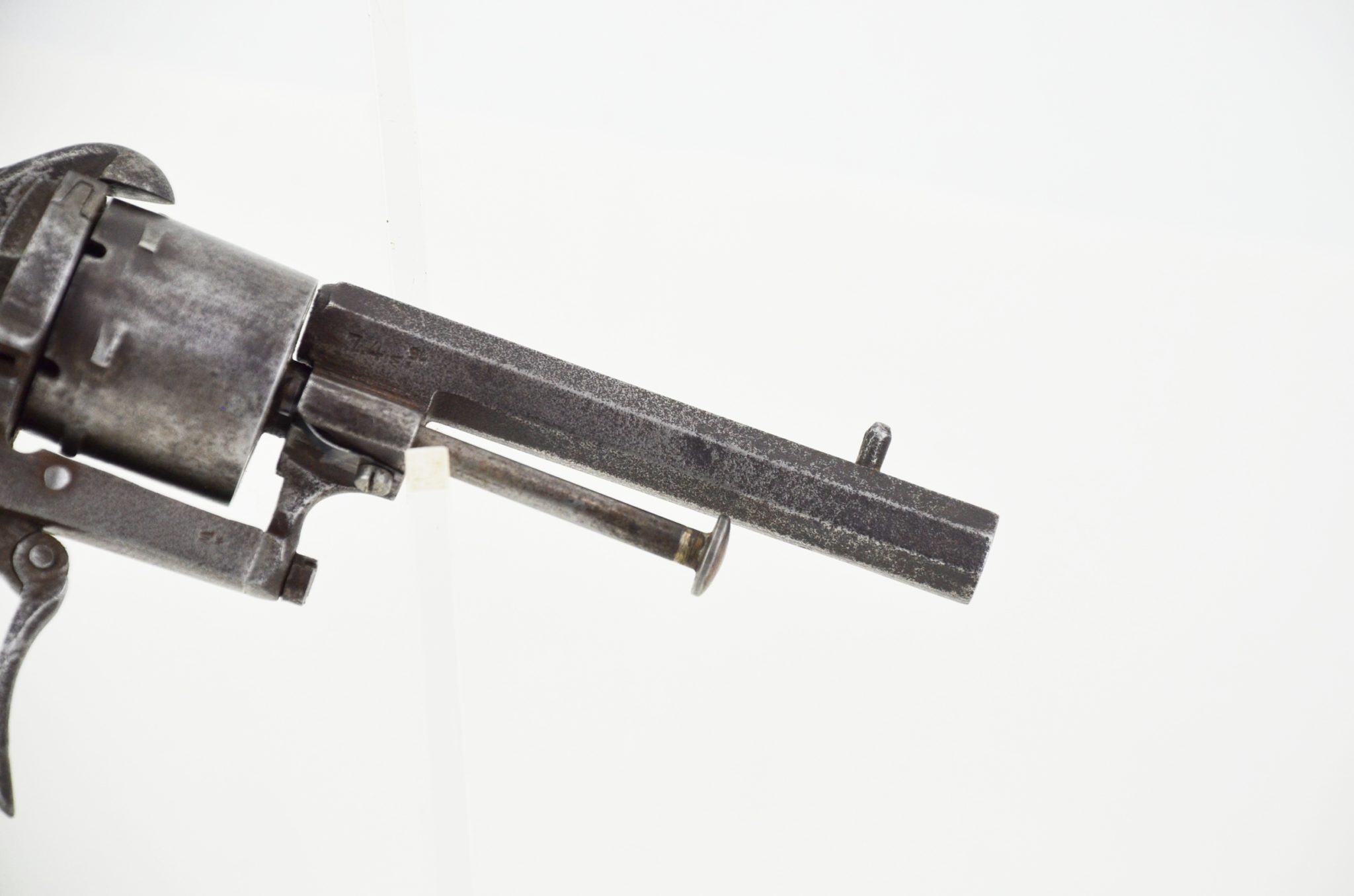 Belgian Liege 7mm Pinfire Revolver - Sally Antiques