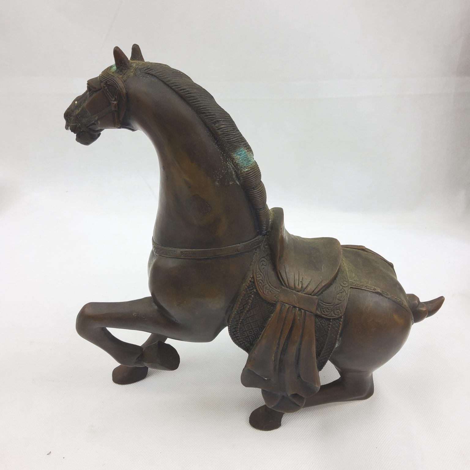 A Chinese Bronze Figure Of A Tang Horse - Sally Antiques