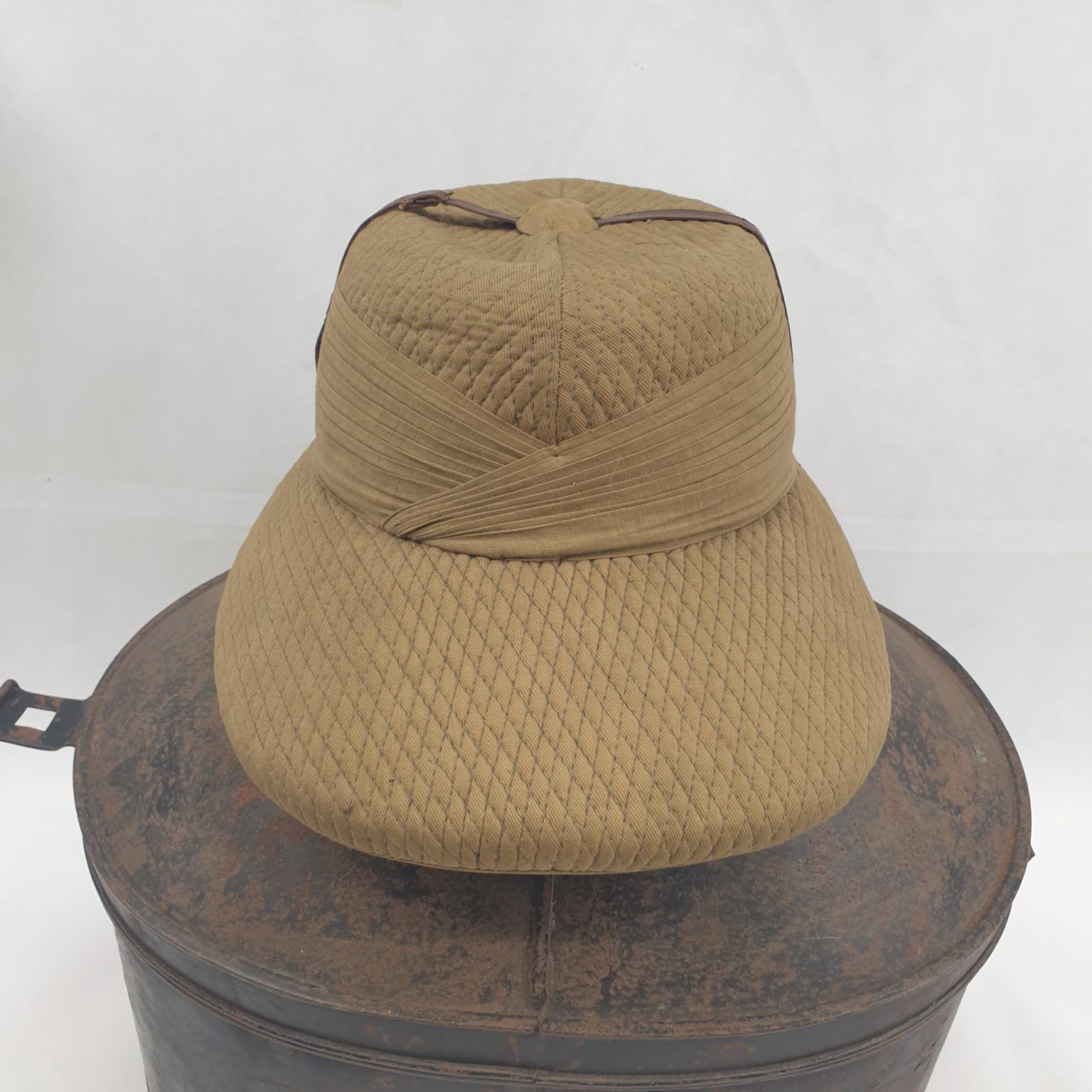 Cased Victorian Civilian Pith Helmet And Cover By Thomas Townend Of ...