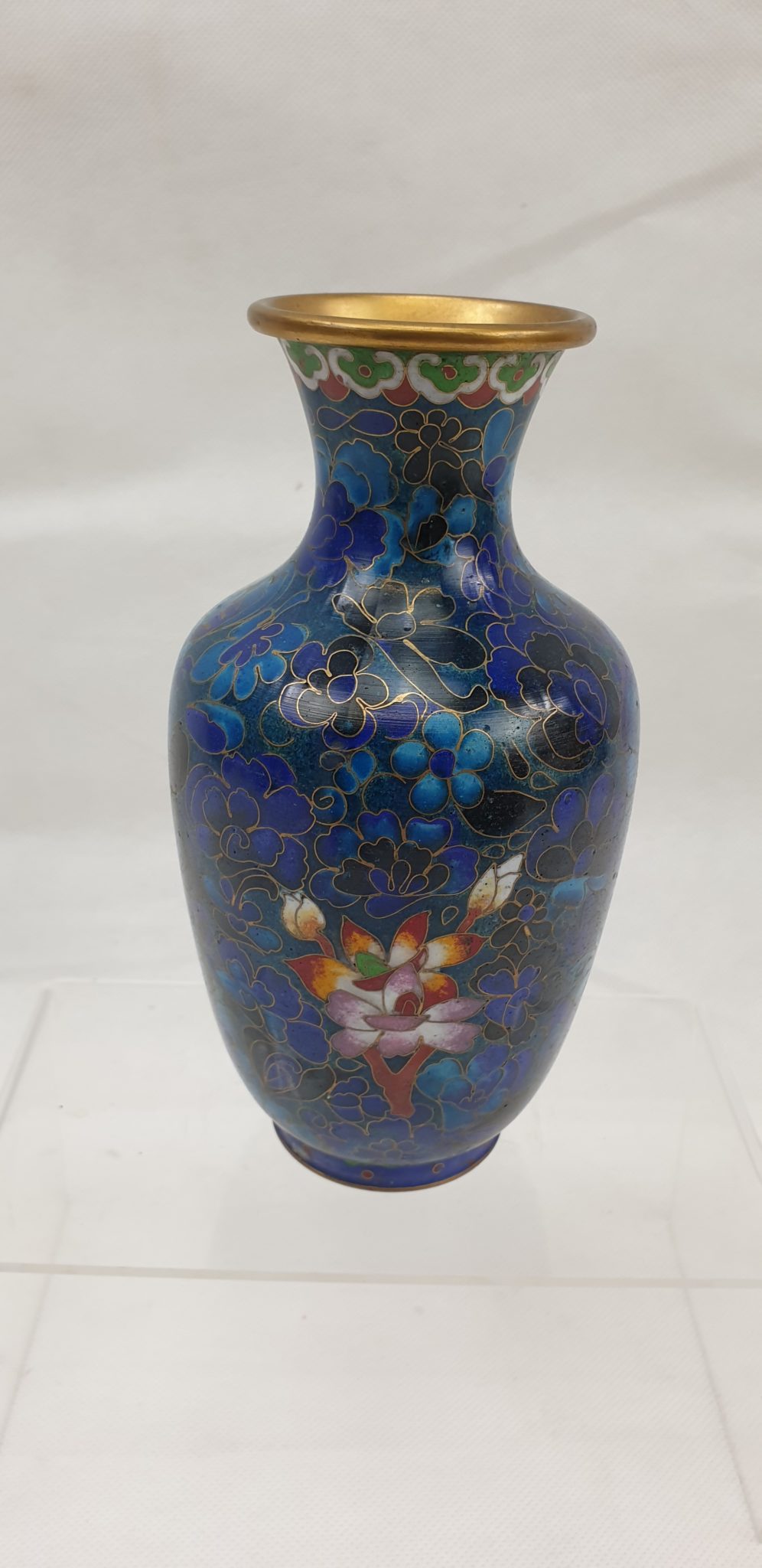 Chinese Cloisonne Vase #3 - Sally Antiques