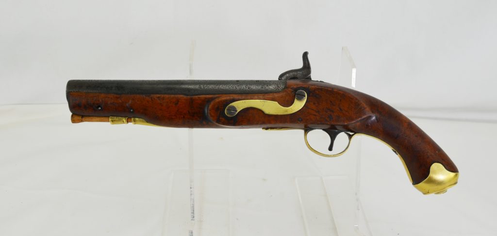 Light Dragoon Flintlock Conversion Pistol C1800 Sally Antiques 