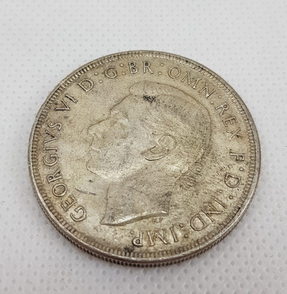 1938 Australian Silver Shilling - Sally Antiques