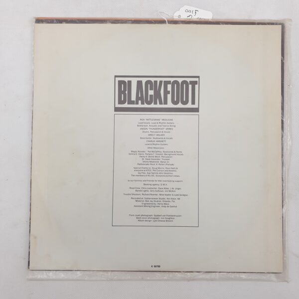 1981 Blackfoot Marauder Signed LP And 2 Singles - Sally Antiques