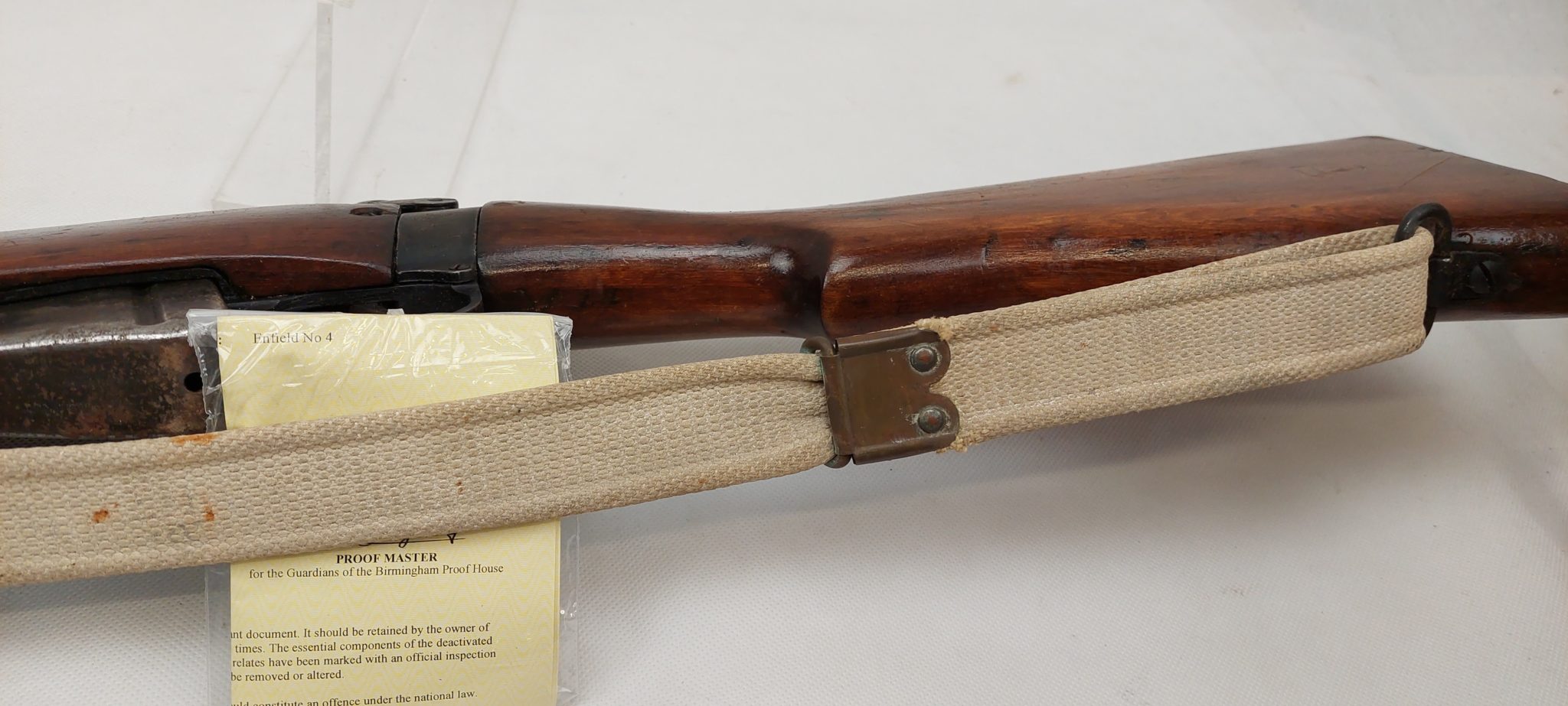 British Service Lee Enfield No 4 Mk 1* Rifle - EU Specification ...