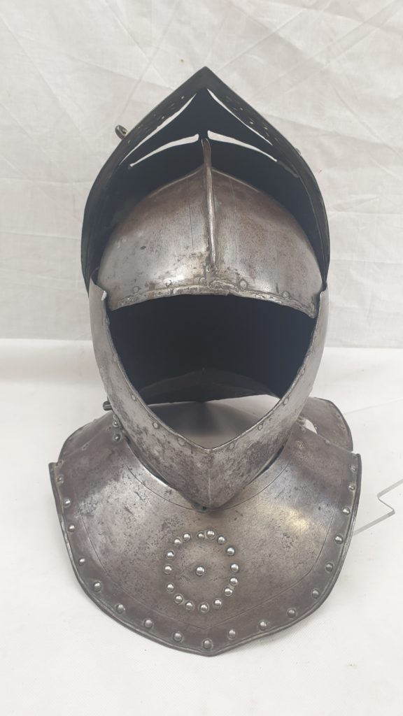 Circa 1620 Dutch Or British Cuirassier Helmet - Sally Antiques