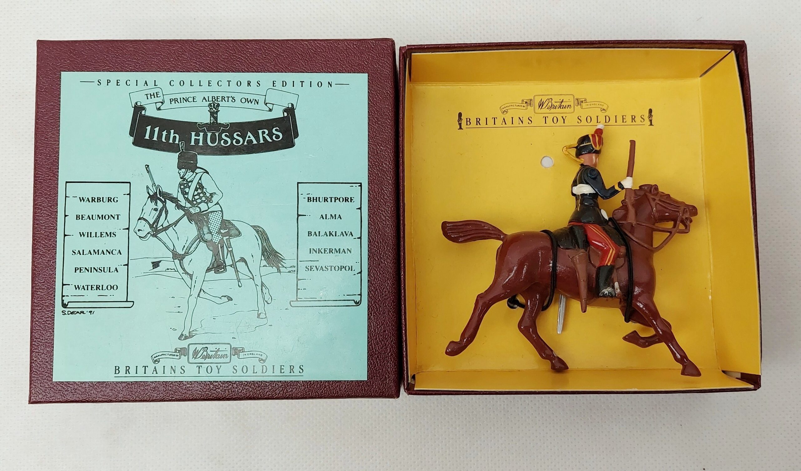 Figurine Britains Vintage - Garde à Cheval Musicien (Horse Guard) - Pièce Rare !