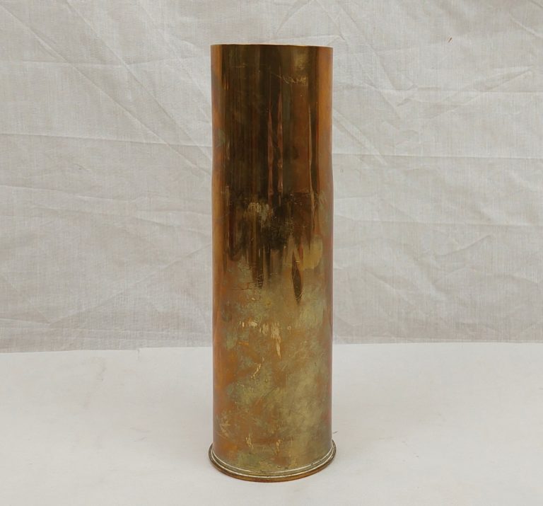 WW2 1942 British 75mm Shell Case #2 - Sally Antiques