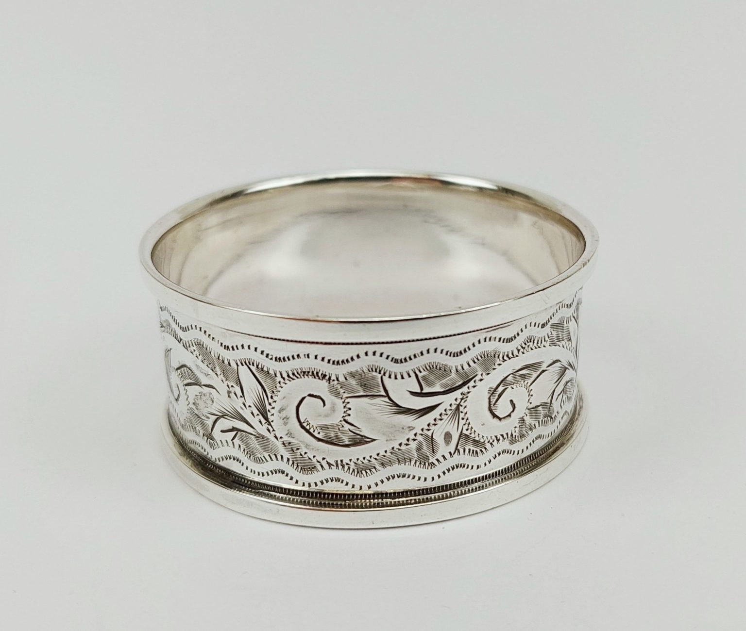 Birmingham 1904 Sterling Silver Napkin Ring - Sally Antiques