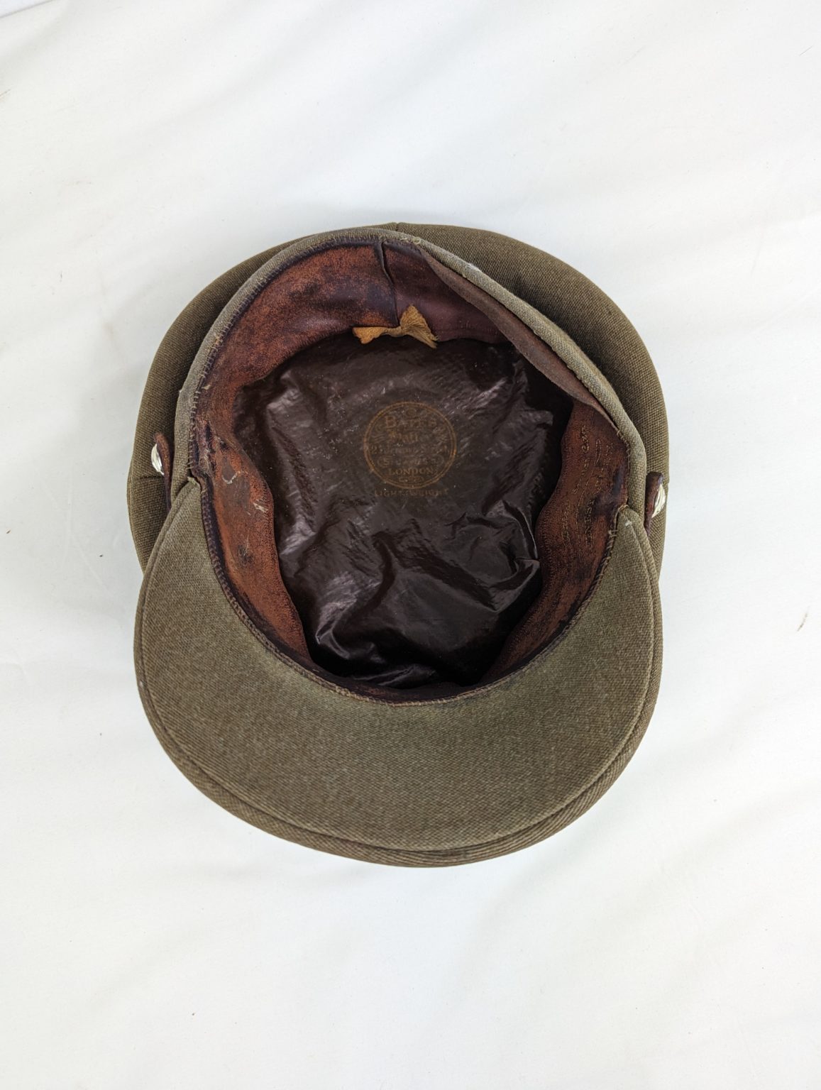 Excellent Condition British WW1 Artillery Officers Cap - Sally Antiques