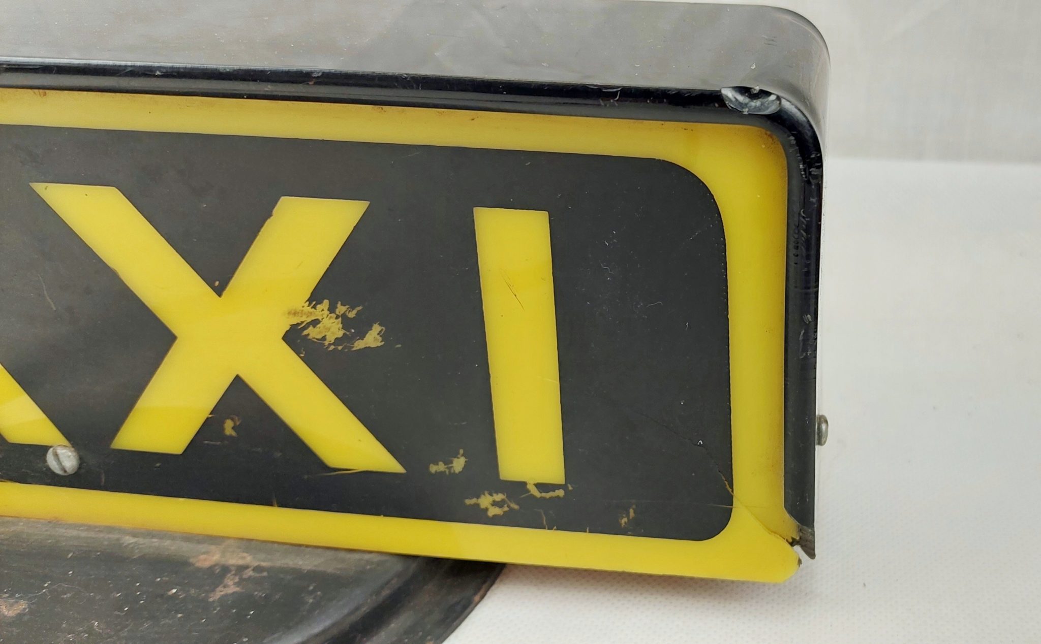 Vintage Taxi Sign - Sally Antiques