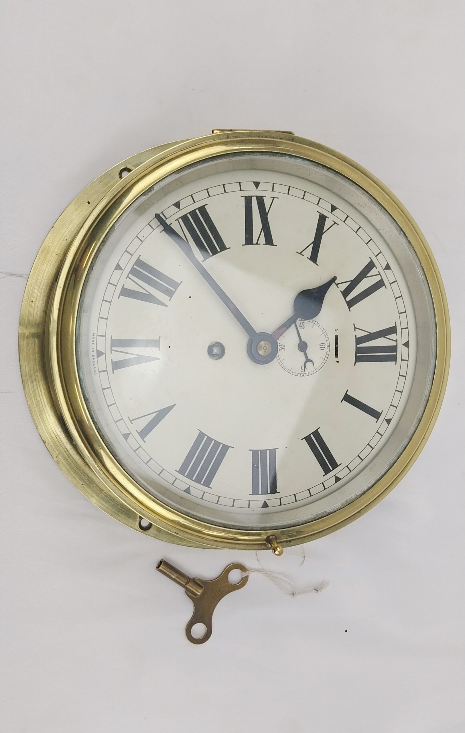 Brass Wall Clock (2)