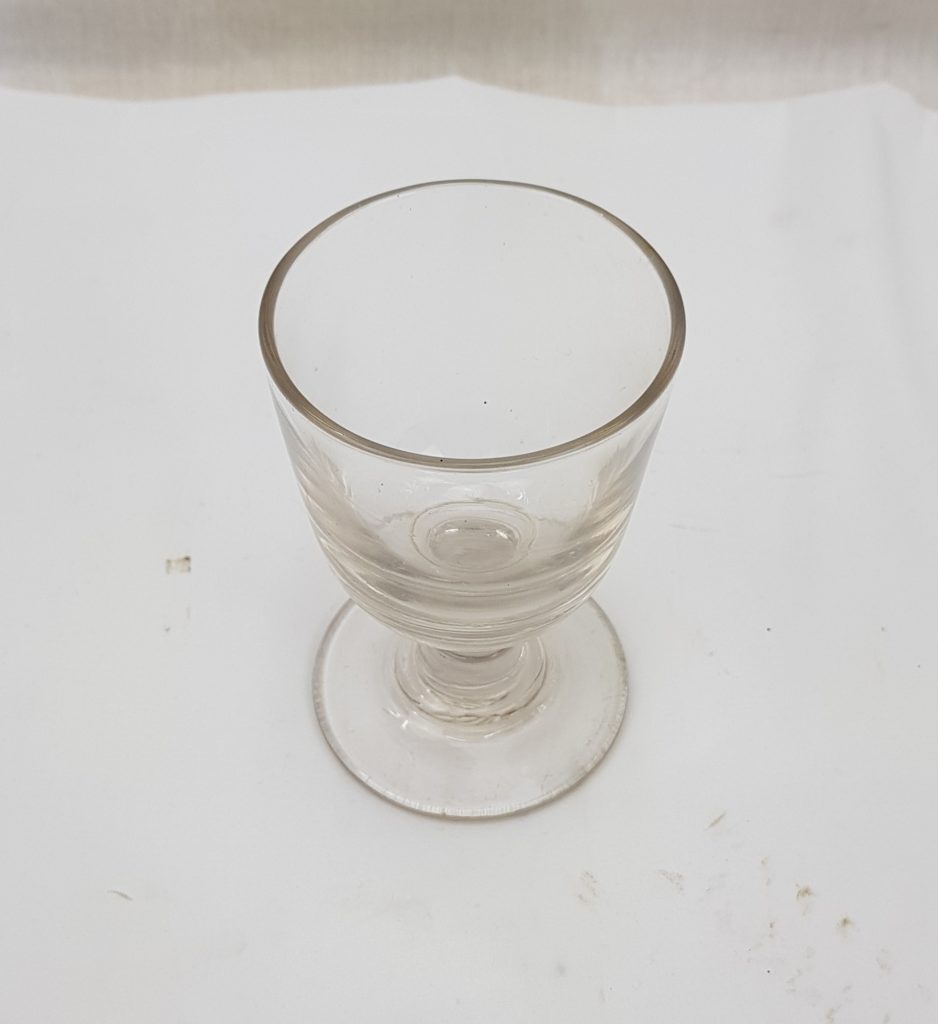 Heavy Georgian Rummer Glass - Sally Antiques