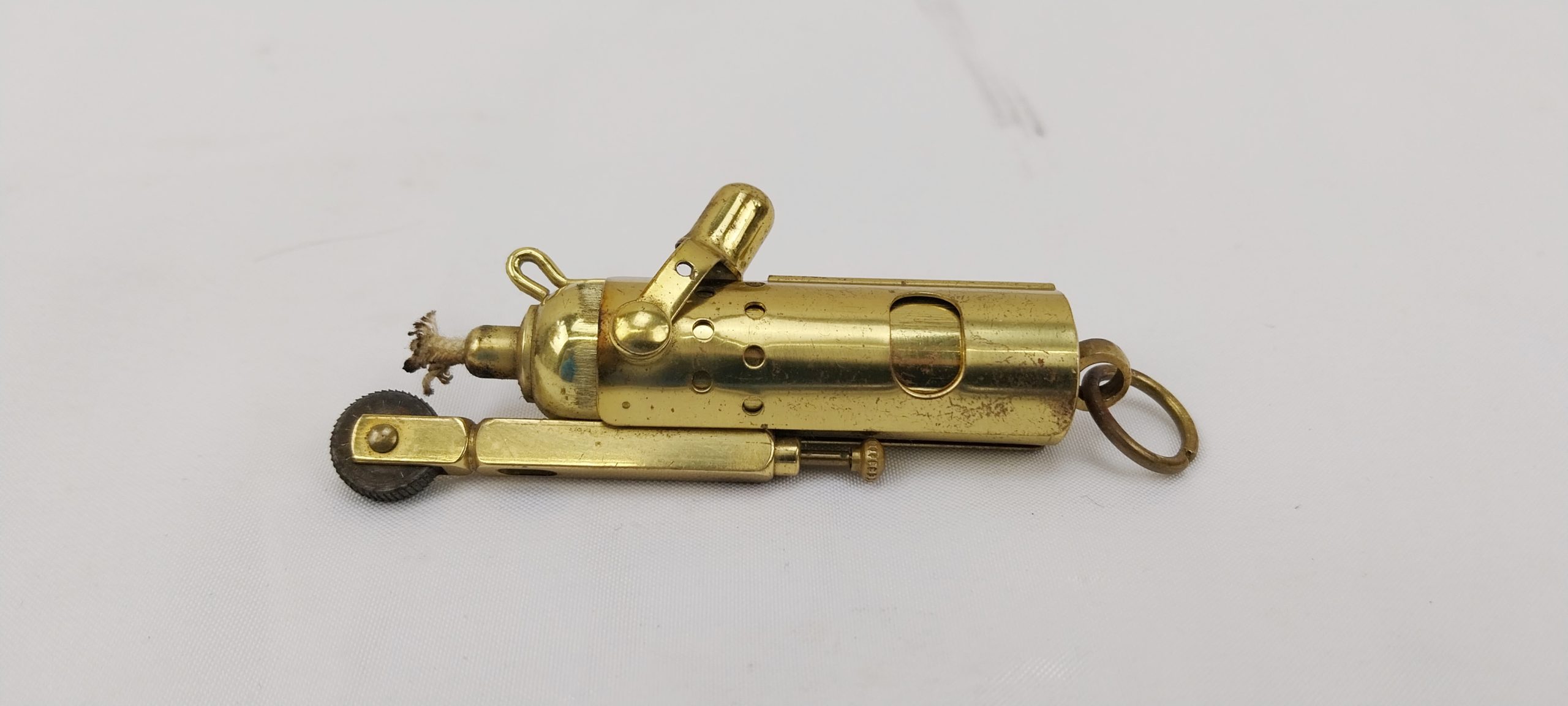 Brass Trench Art Lighter Sally Antiques