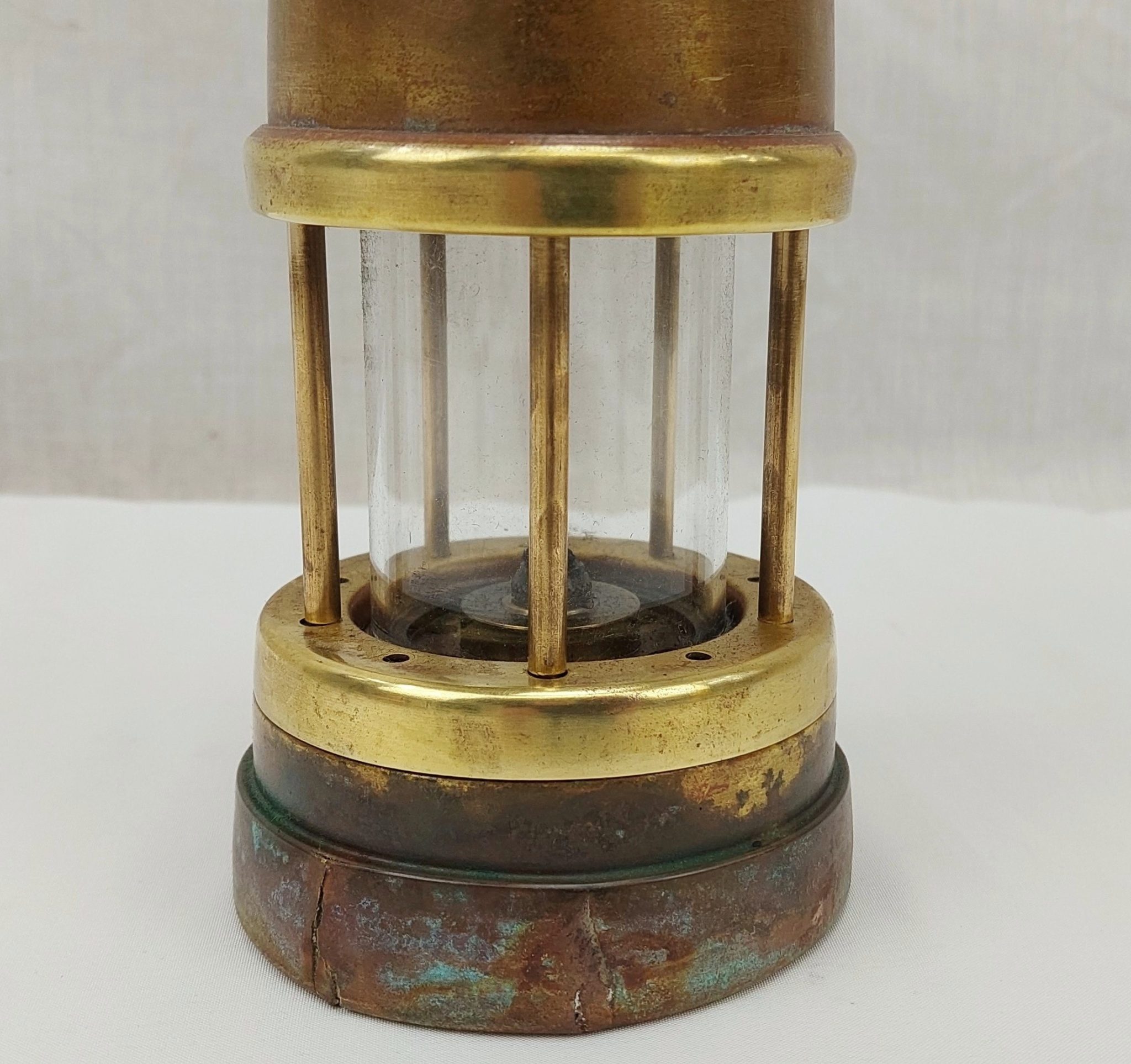 Aberaman Colliery Miners Lamp - Sally Antiques