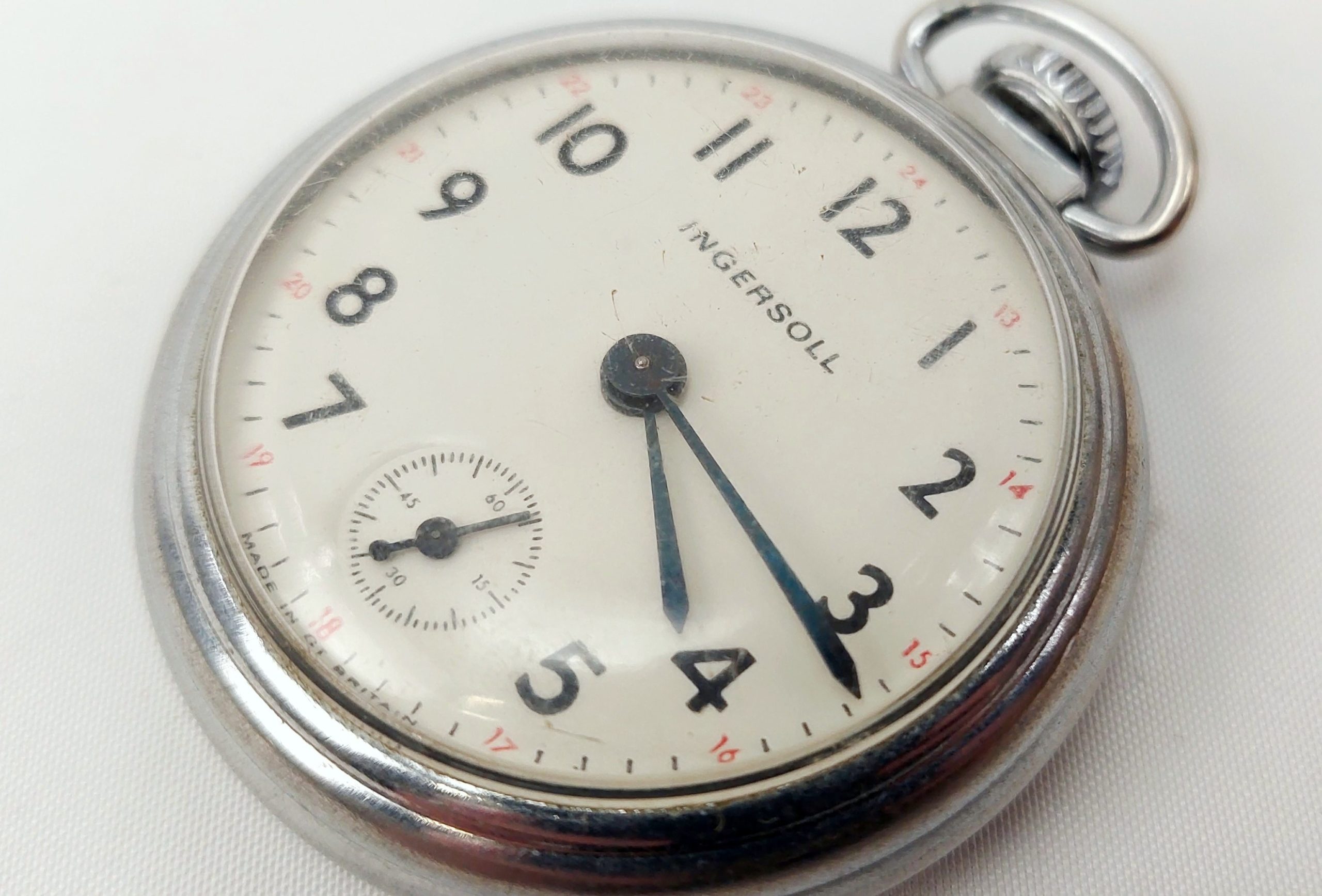 Vintage ingersoll pocket online watch