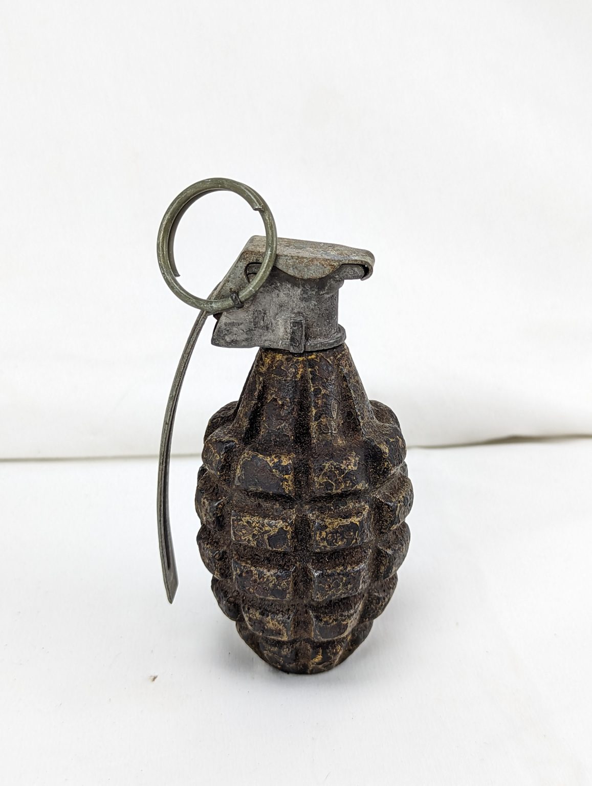 Original WW2 US MkII Pineapple Grenade - Sally Antiques