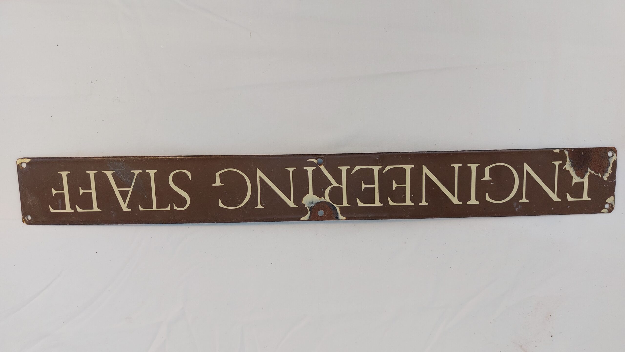 Vintage Post Office Sign - Engineering Staff (2)