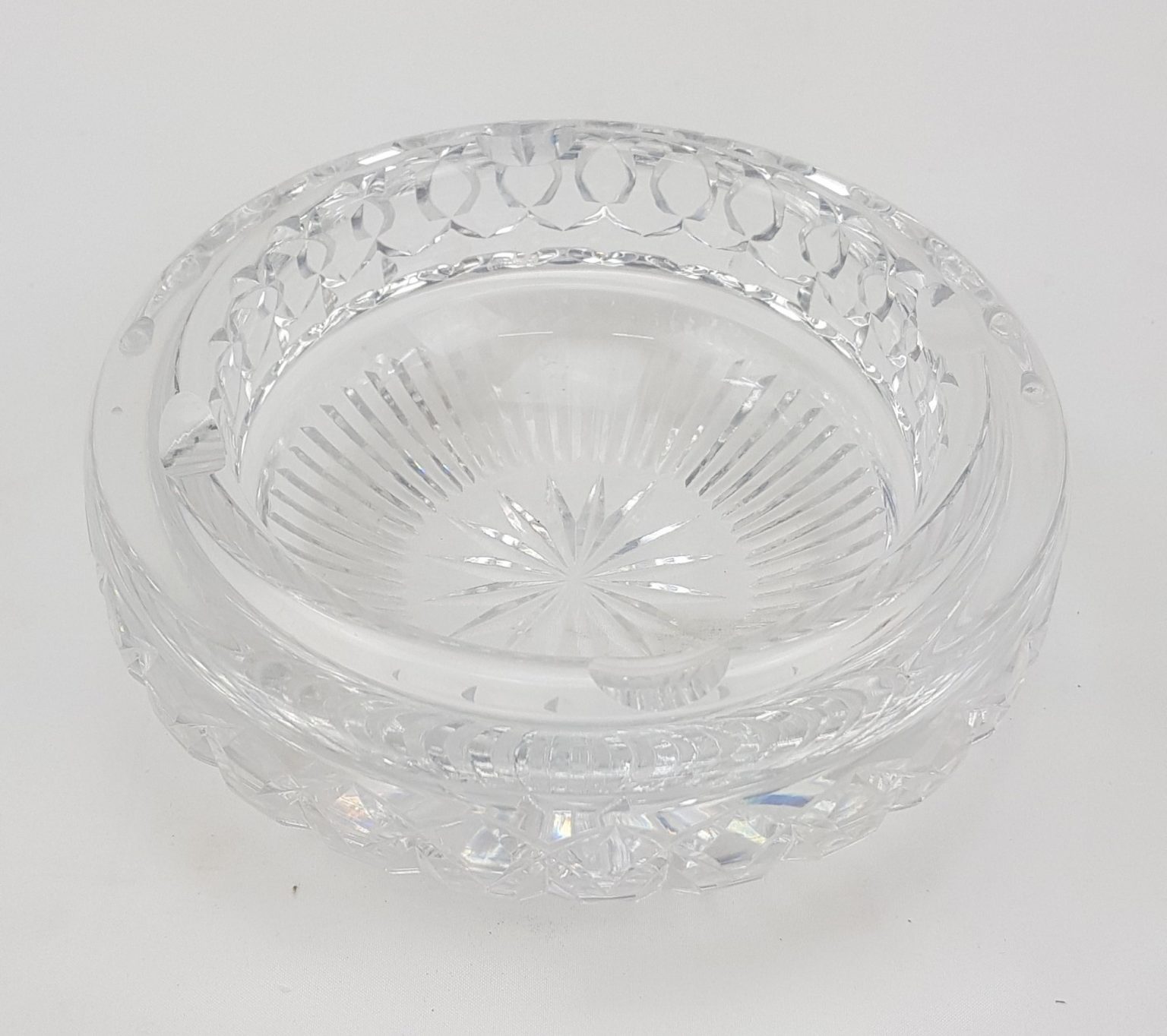 1980s Waterford Crystal Ashtray - Sally Antiques