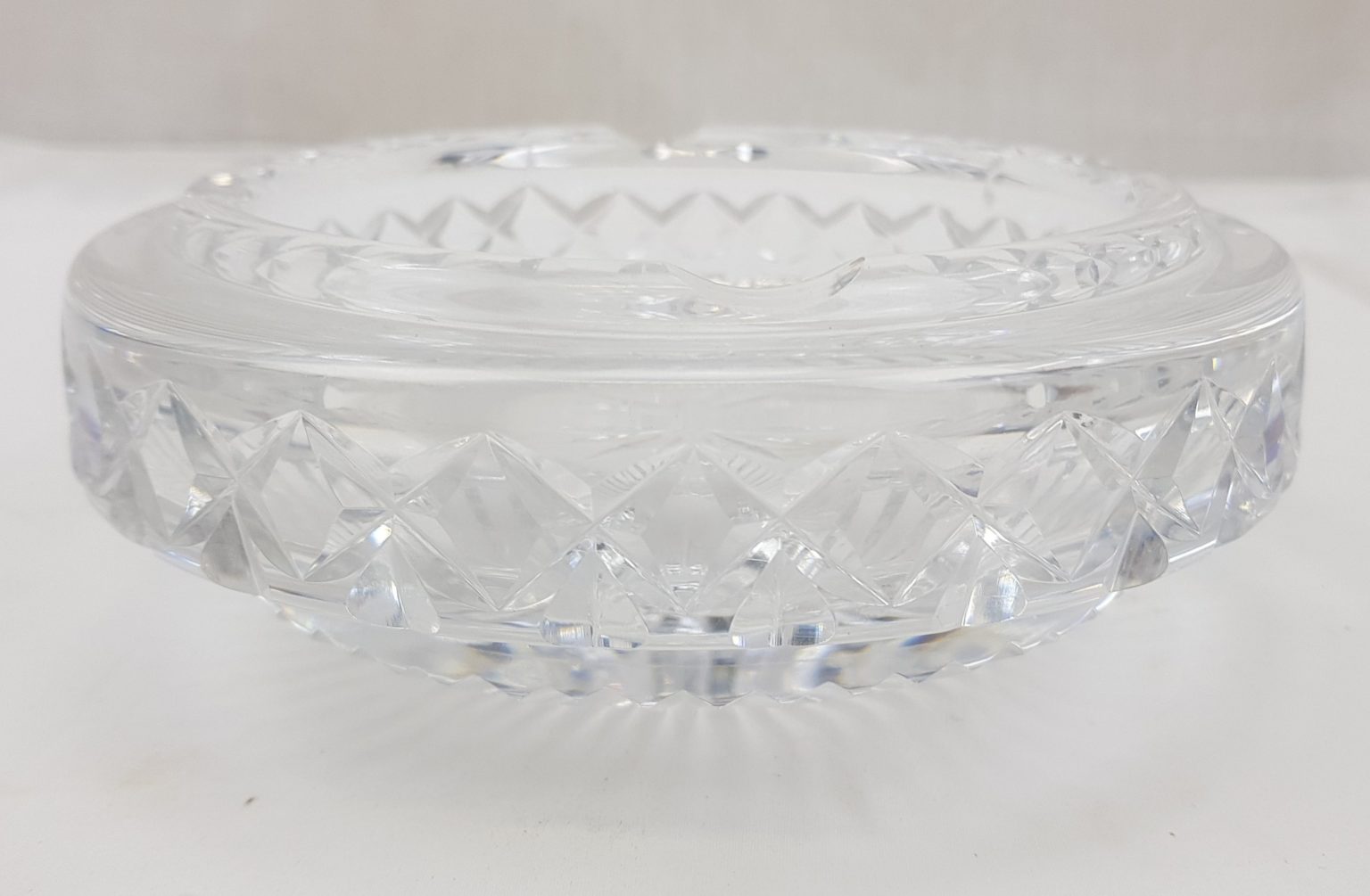 1980s Waterford Crystal Ashtray - Sally Antiques