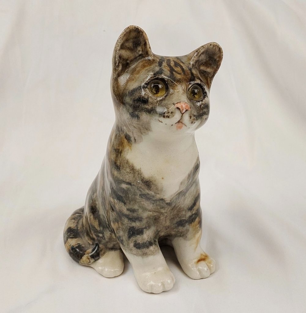 Winstanley Earthenware Cat Figurine #3 - Sally Antiques