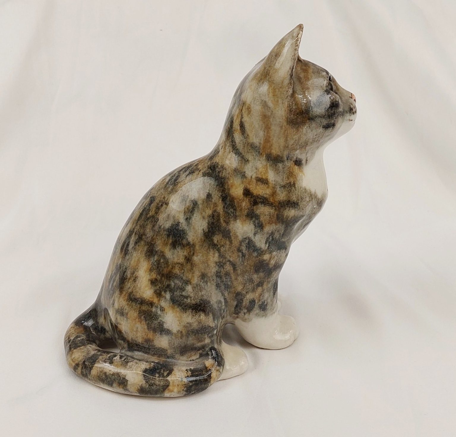 Winstanley Earthenware Cat Figurine #3 - Sally Antiques