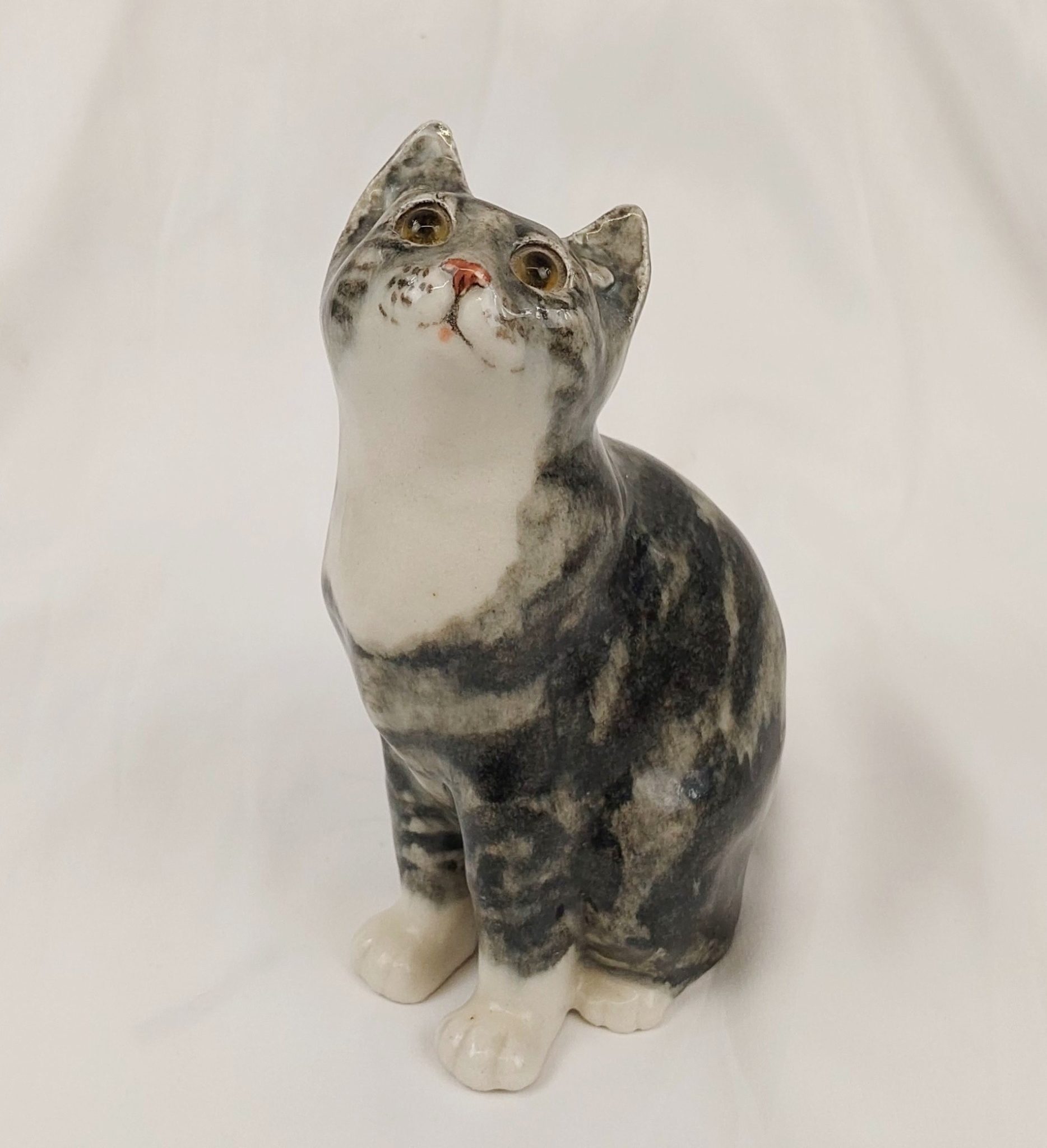 Winstanley Earthenware Cat Figurine #2 - Sally Antiques