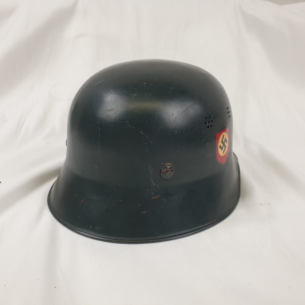WW2 Era German M34 Double Decal Nazi Police - Ordnungspolizei - Helmet ...