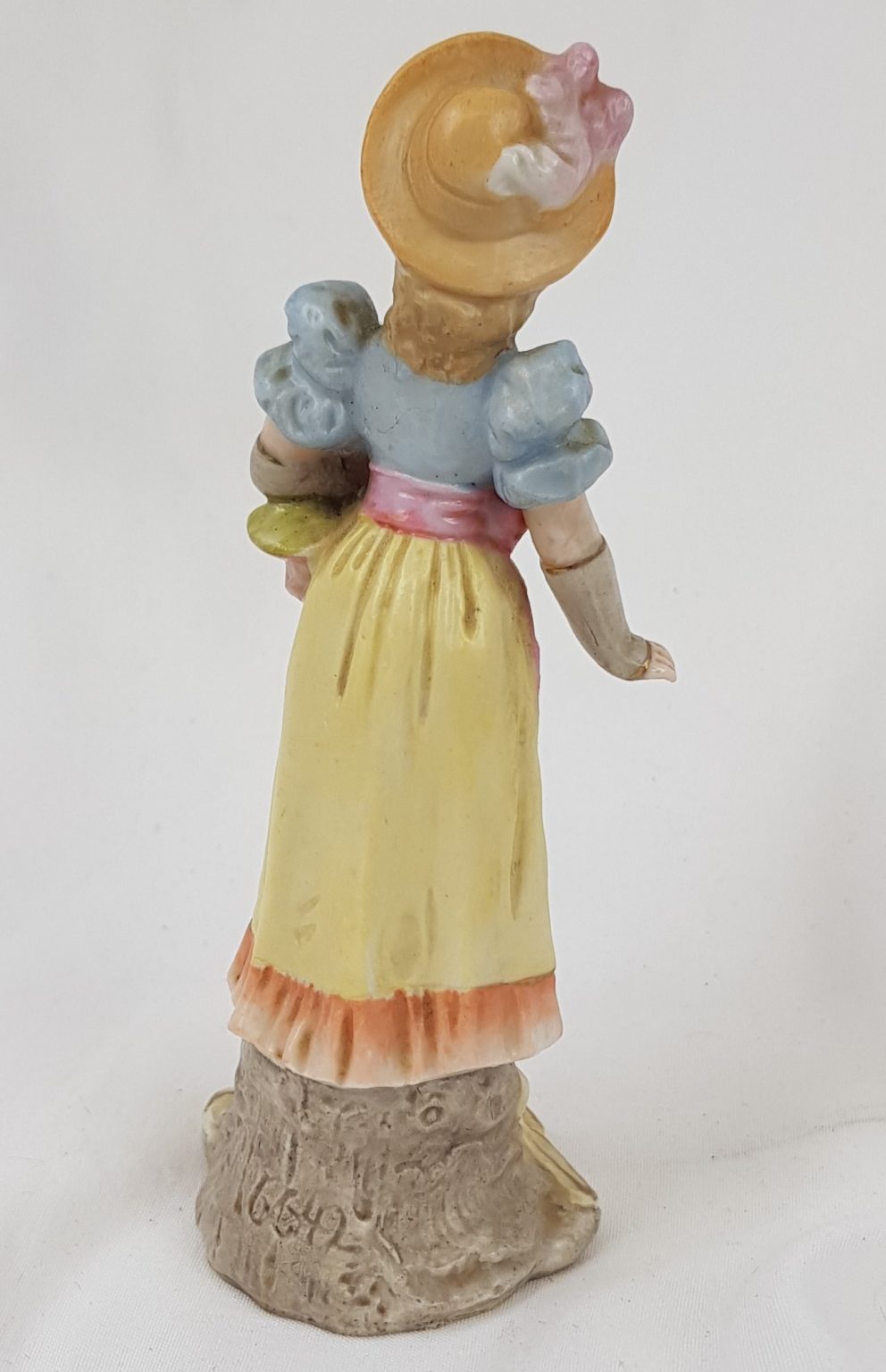 c1880 Bisque Porcelain Figurine Of A Lady Sally Antiques
