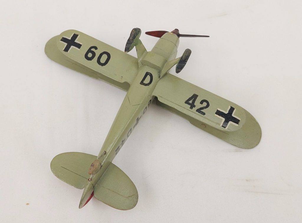 Heinkel HE 51A-1 German Fighter Biplane - Sally Antiques