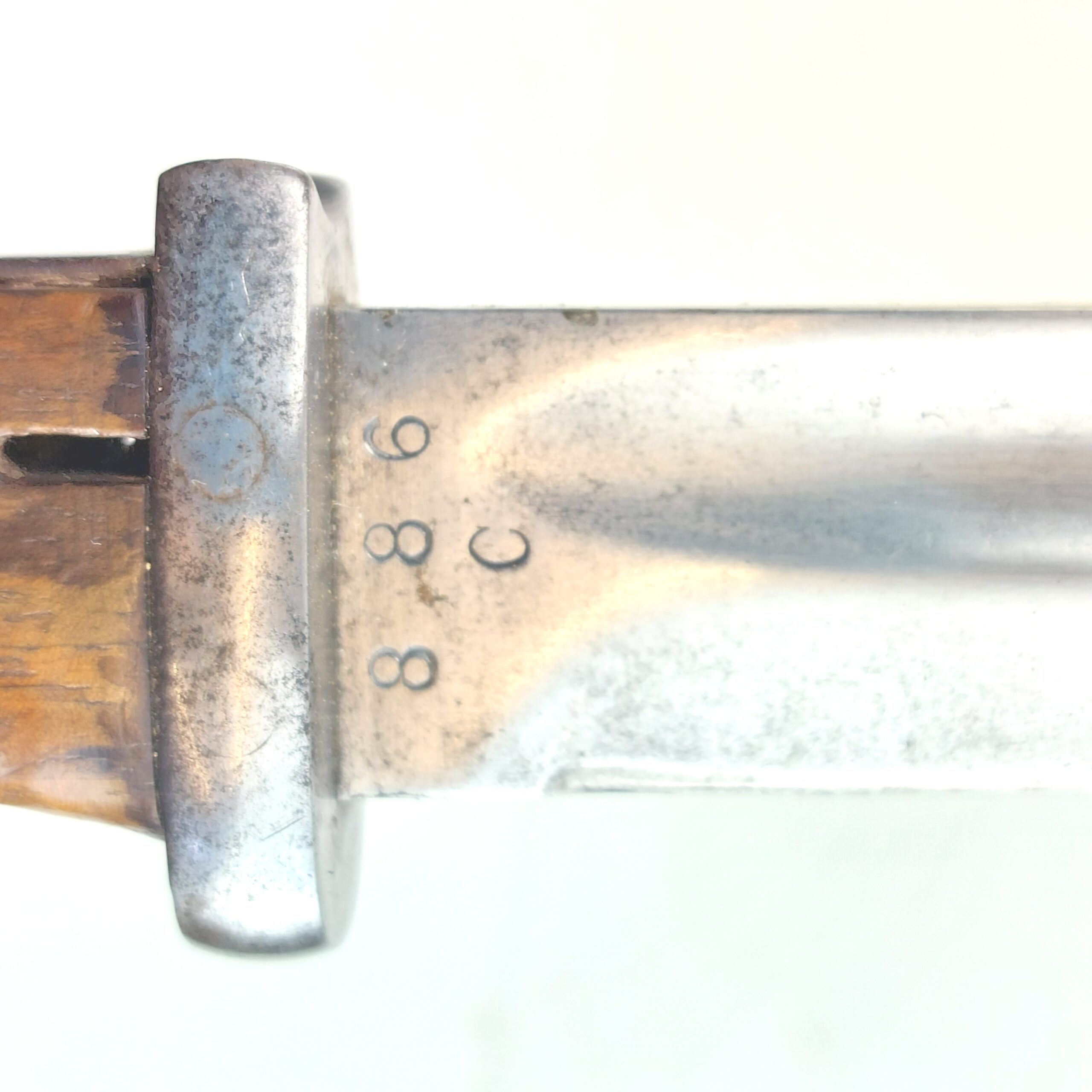 Original WW2 German Seitengewehr M1884 98 Mark 3 Bayonet and Scabbard (13)