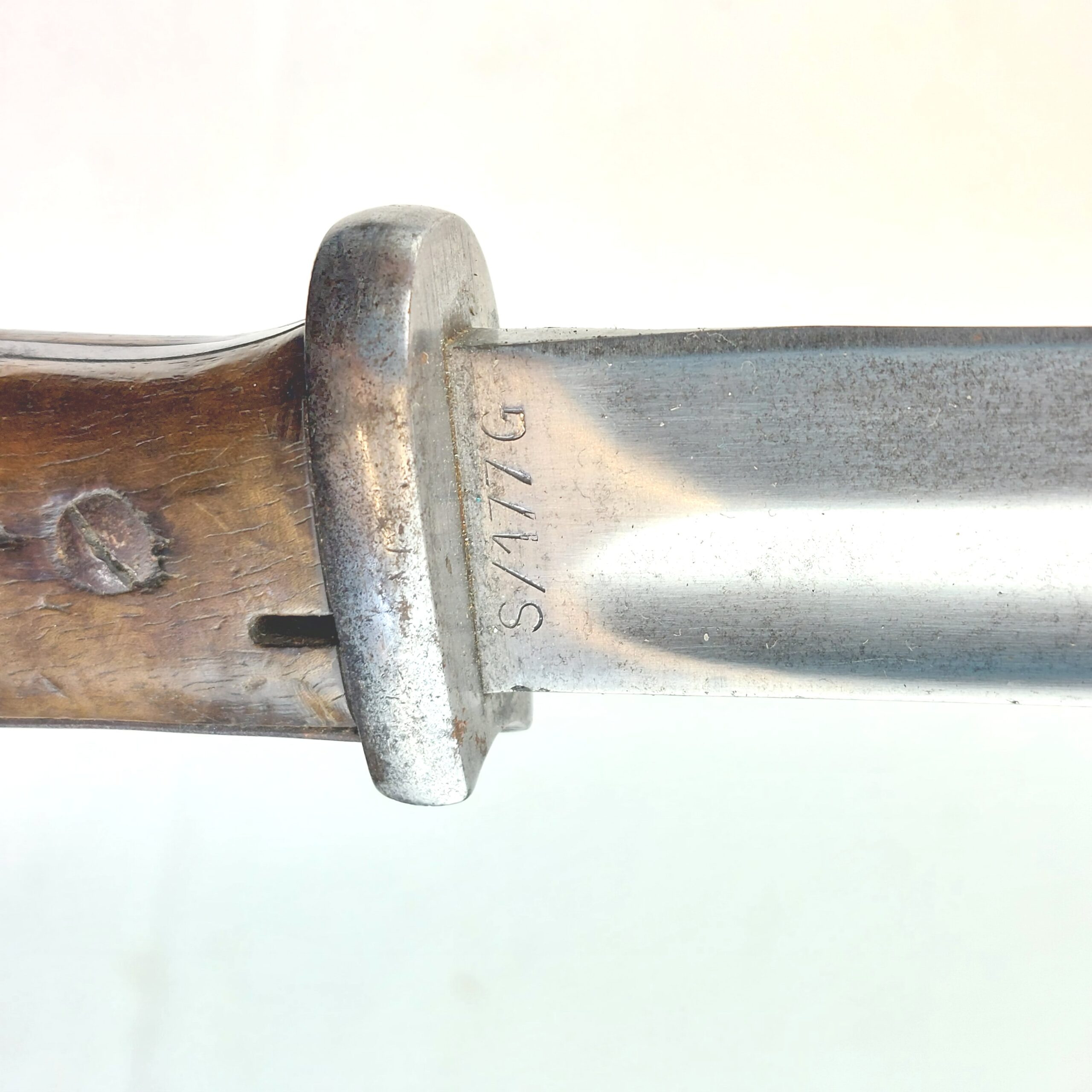Original WW2 German Seitengewehr M1884 98 Mark 3 Bayonet and Scabbard (15)