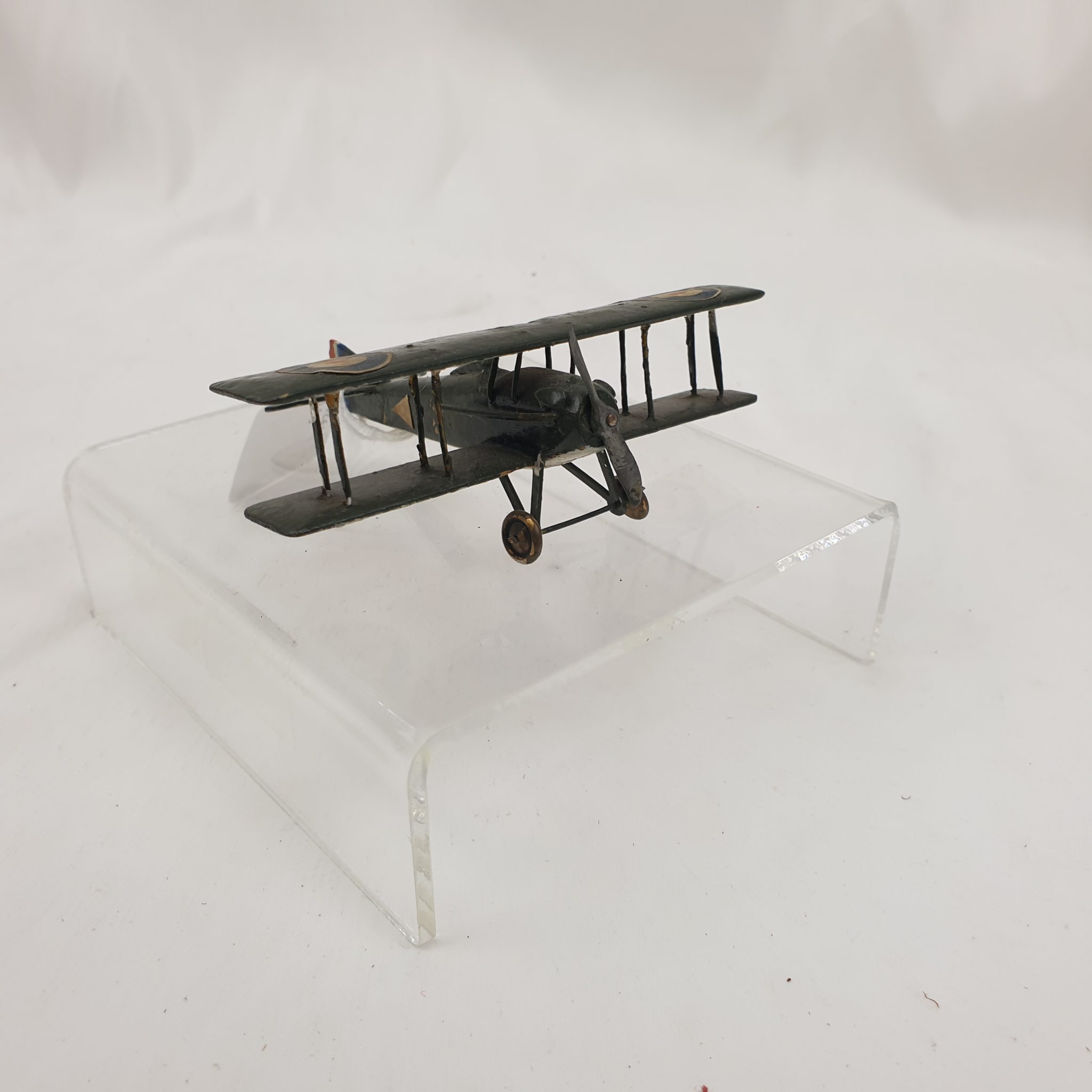 Model of a WW1 SPAD S.XIII French Biplane Fighter Aircraft - Sally Antiques