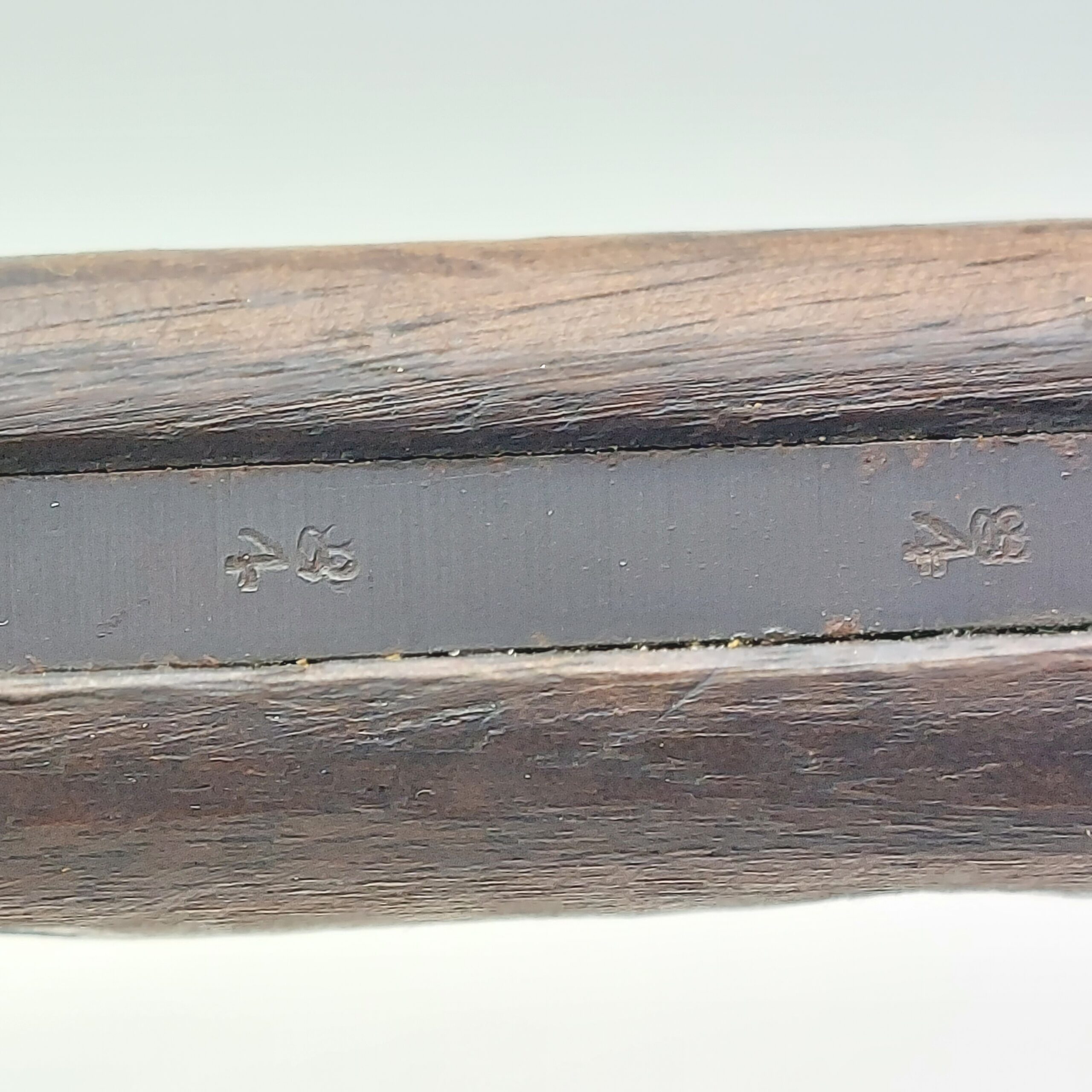 WW1 1907 Pattern, 1916 MK11 Ross Rifle Bayonet & Original Scabbard (11)