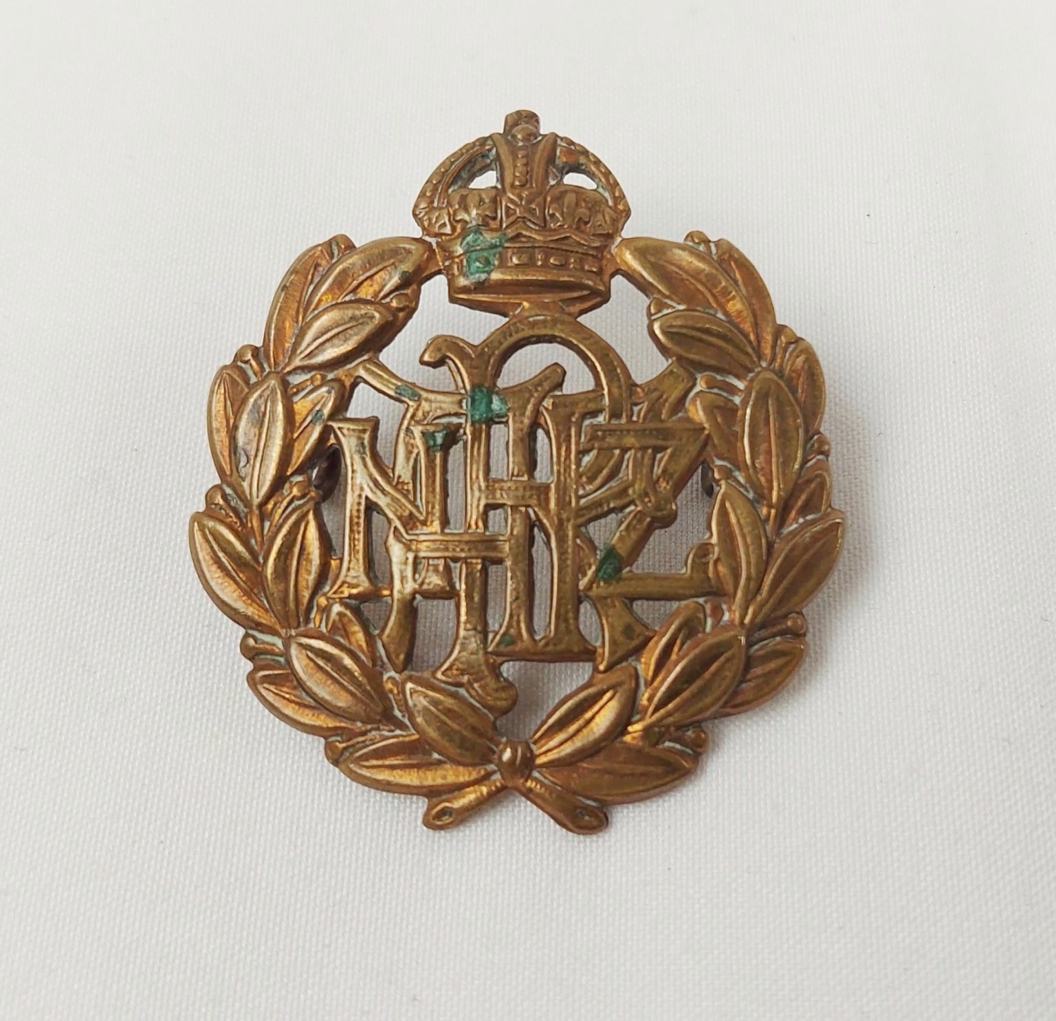 WW2 New Zealand Air Force Other Ranks Cap Badge - Sally Antiques