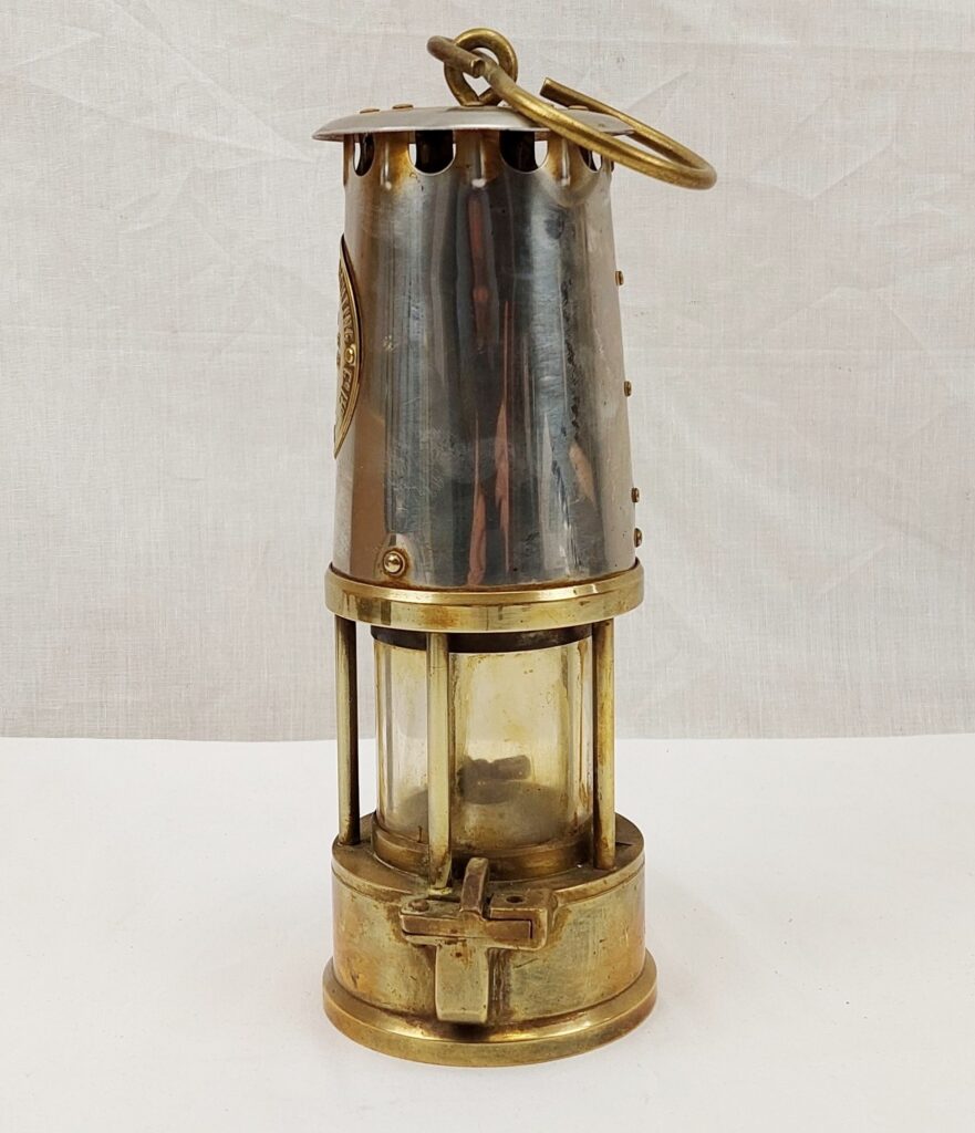 Protector Lamp & Lighting Co. Type 6 Miners Lamp - Sally Antiques