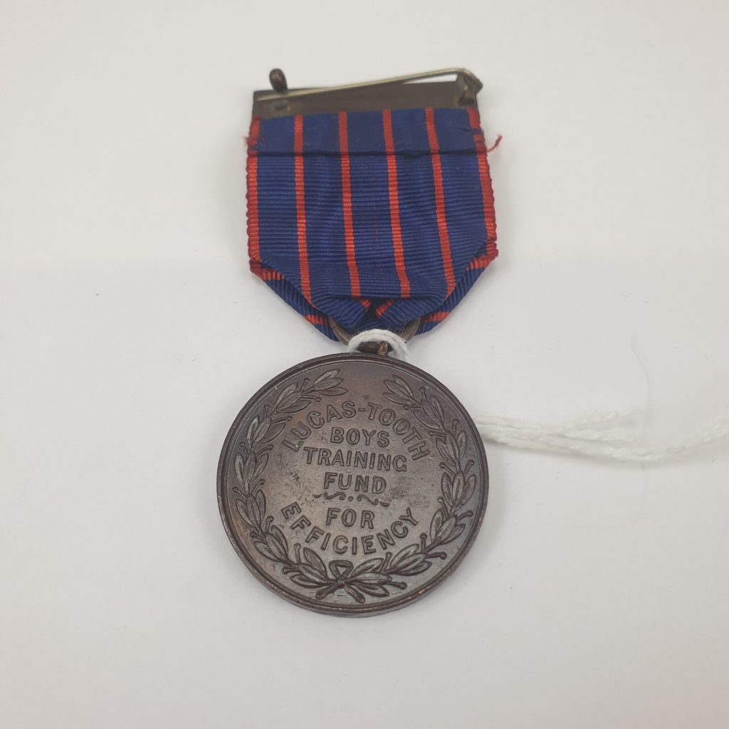 Lucas Tooth Boys Brigade 1916 Boys Training Fund Medal - Sally Antiques