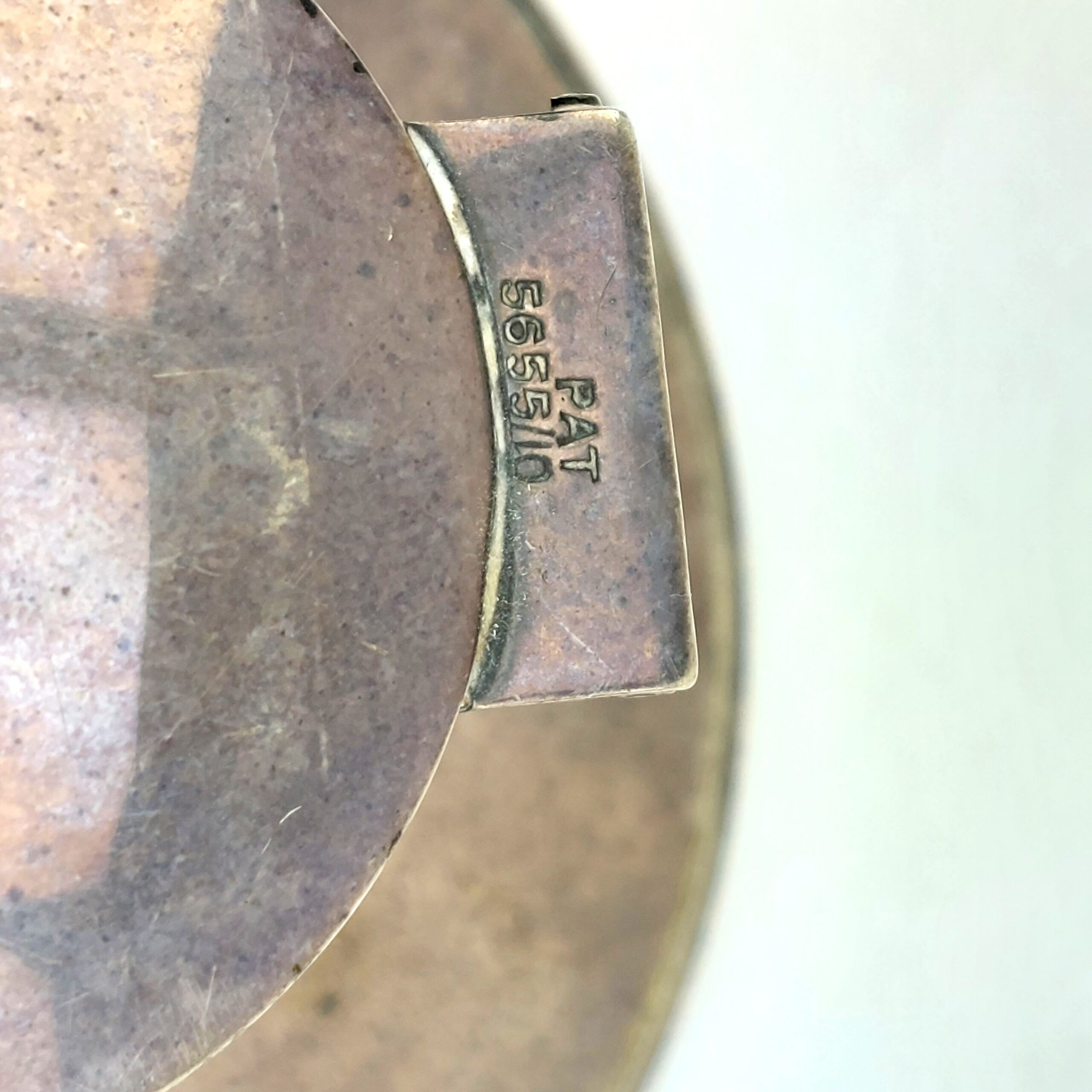 1923, George V, Hallmarked, Sterling Silver, Capstan Ink Well, by Charles Boyton and Son Ltd, London (9)