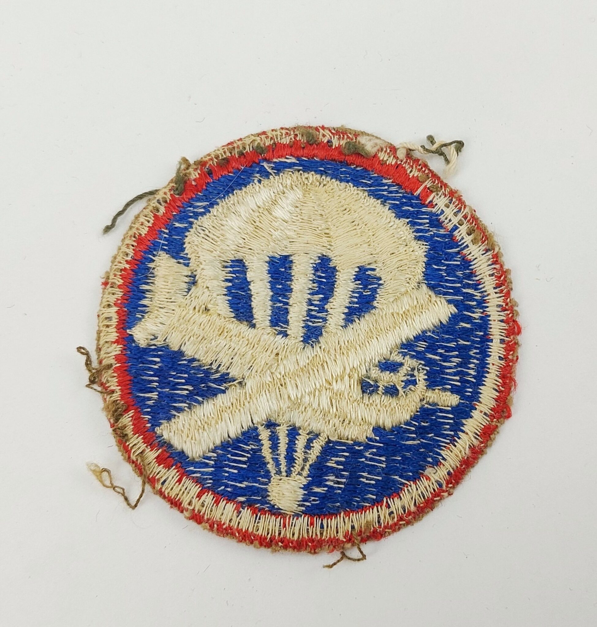 WW2 United States Paratrooper/Glider Trooper Combined Cloth Cap Badge ...