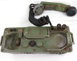 "M-63 Yugoslav Peoples Army (JNA) Field Telephone", made by Iskra #2