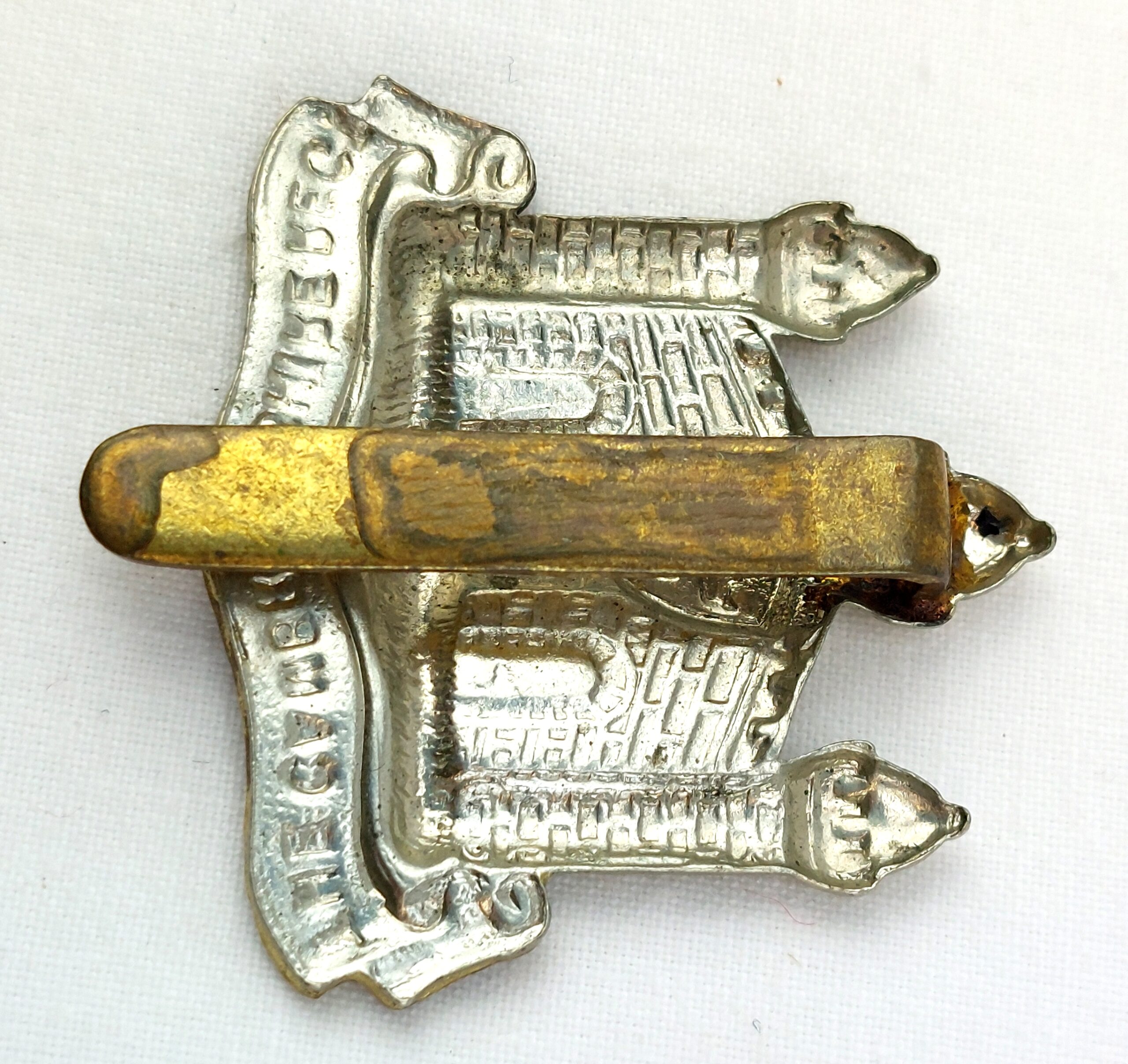 British, Cambridgeshire Regiment, Cap Badge (2)